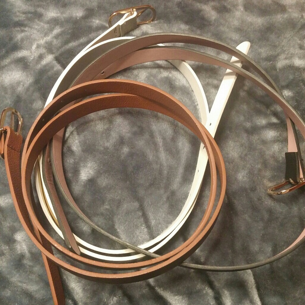 Torrid reversible belts-set of 3